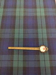 BLACK WATCH Cotton Tartan Runner Burns Night Christmas Wedding