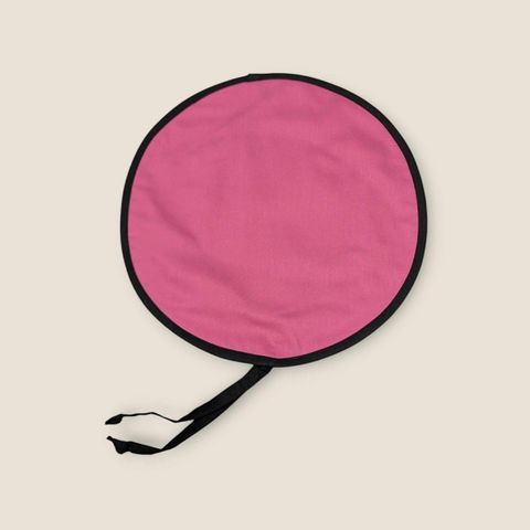 AGA lid cover Tops Range Covers Chef Pads Hob Covers Pink with Black Border