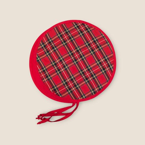 AGA lid cover Tops Range Covers Chef Pads Hob Covers Red Royal Stewart Tartan