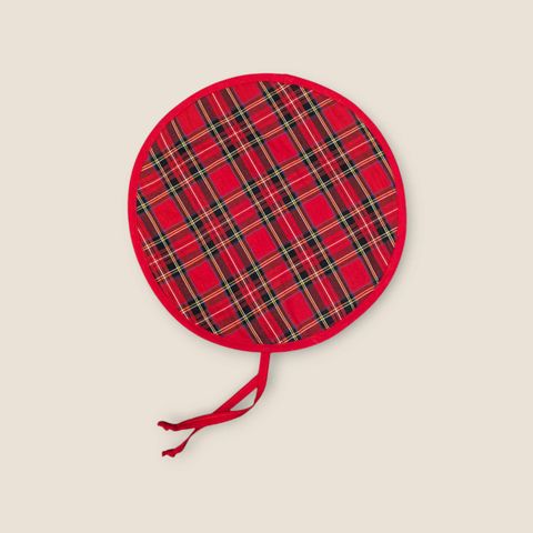 AGA lid cover Tops Range Covers Chef Pads Hob Covers Red Royal Stewart Tartan