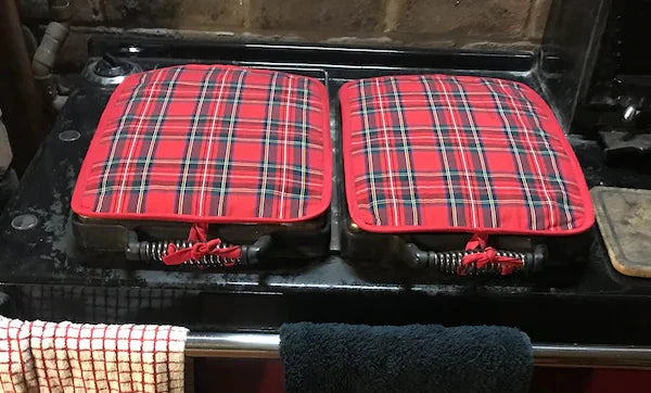 Rayburn 200 300 400, Rayburn 600, Rayburn 212 S series, Hob Lid Mat Pad Hob Cover Red Royal Stewart Tartan